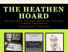 Tablet Screenshot of heathenhoard.tumblr.com