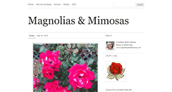 Desktop Screenshot of magnoliasandmimosas.tumblr.com