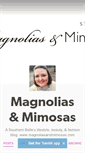 Mobile Screenshot of magnoliasandmimosas.tumblr.com