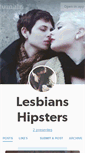 Mobile Screenshot of hipsterlesbians.tumblr.com