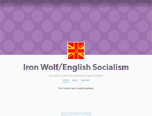 Tablet Screenshot of englishsocialism.tumblr.com