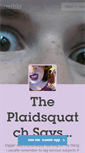 Mobile Screenshot of plaidsquatch.tumblr.com