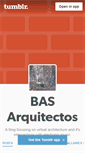 Mobile Screenshot of basarquitectos.tumblr.com