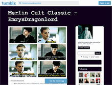 Tablet Screenshot of emrysdragonlord.tumblr.com