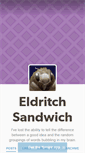 Mobile Screenshot of eldritchsandwich.tumblr.com
