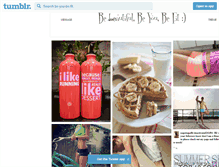 Tablet Screenshot of be-you-be-fit.tumblr.com