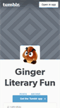 Mobile Screenshot of hotgingermess.tumblr.com