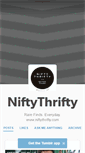 Mobile Screenshot of niftythriftystore.tumblr.com