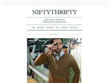 Tablet Screenshot of niftythriftystore.tumblr.com