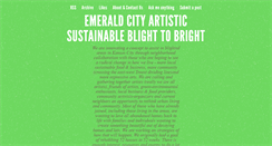 Desktop Screenshot of emeraldcitykc.tumblr.com