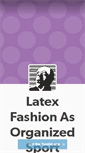 Mobile Screenshot of latexfashion.tumblr.com