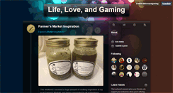 Desktop Screenshot of lifeloveandgaming.tumblr.com