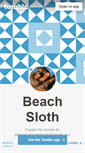 Mobile Screenshot of beachsloth.tumblr.com