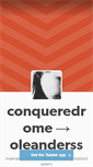 Mobile Screenshot of conqueredrome.tumblr.com