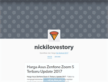 Tablet Screenshot of nickilovestory.tumblr.com