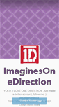 Mobile Screenshot of imaginesonedirection.tumblr.com