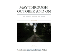 Tablet Screenshot of maythroughoctoberandon.tumblr.com
