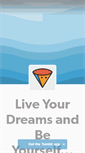 Mobile Screenshot of live-your-dreams-and-be-yourself.tumblr.com
