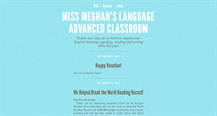 Desktop Screenshot of missmeghansclassroom.tumblr.com