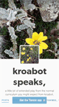 Mobile Screenshot of kroabot.tumblr.com