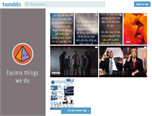 Tablet Screenshot of eacmix.tumblr.com