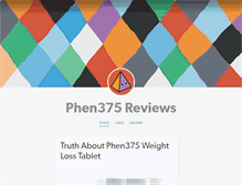 Tablet Screenshot of phen375reviewinfo.tumblr.com