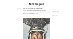 Desktop Screenshot of nickseguin.tumblr.com