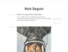 Tablet Screenshot of nickseguin.tumblr.com