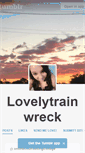 Mobile Screenshot of lovelytrainwreck.tumblr.com