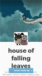 Mobile Screenshot of houseoffallingleaves.tumblr.com