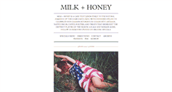 Desktop Screenshot of milkandhoneycafe.tumblr.com