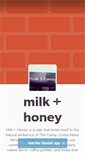 Mobile Screenshot of milkandhoneycafe.tumblr.com