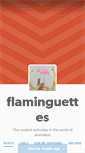 Mobile Screenshot of flaminguettes.tumblr.com