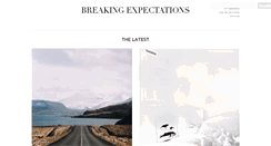 Desktop Screenshot of breakingexpectations.tumblr.com