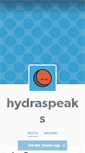 Mobile Screenshot of hydraspeaks.tumblr.com