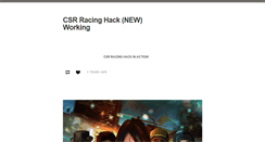 Desktop Screenshot of csrracinghackz.tumblr.com