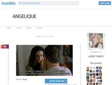 Tablet Screenshot of angeliqueaspili.tumblr.com