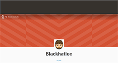 Desktop Screenshot of blackhatlee.tumblr.com