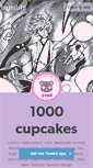 Mobile Screenshot of 1000cupcakes.tumblr.com
