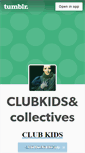 Mobile Screenshot of clubkidandcollectives.tumblr.com