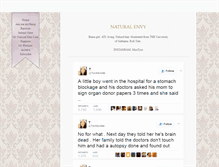 Tablet Screenshot of naturalenvy.tumblr.com
