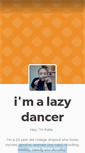 Mobile Screenshot of lazyydancer.tumblr.com