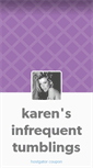 Mobile Screenshot of karenpiper.tumblr.com