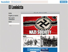 Tablet Screenshot of leninista.tumblr.com