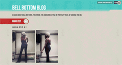 Desktop Screenshot of bellbottomblog.tumblr.com