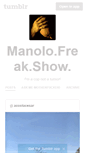 Mobile Screenshot of manoloshow.tumblr.com