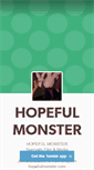 Mobile Screenshot of hopefulmonsternyc.tumblr.com