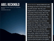 Tablet Screenshot of abelrecknold.tumblr.com