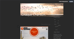 Desktop Screenshot of chaquechanson.tumblr.com