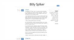 Desktop Screenshot of billspiker.tumblr.com